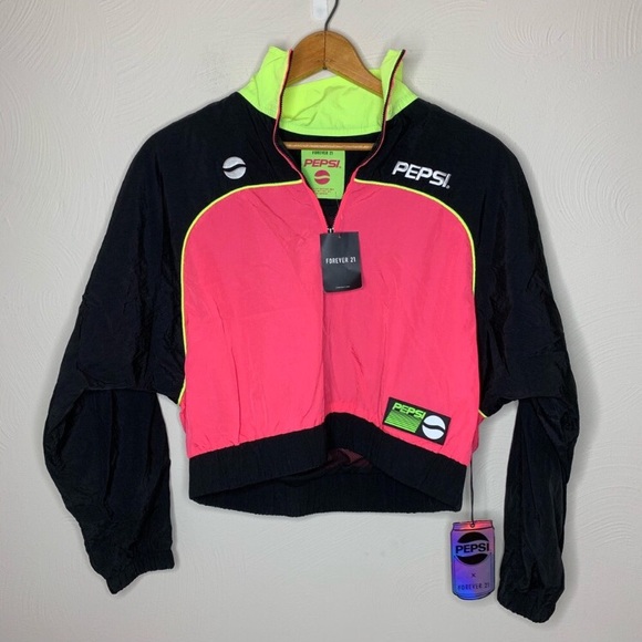 pepsi jacket forever 21